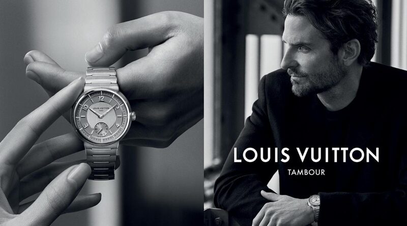 Bradley Cooper: embajador del reloj Tambour de Louis Vuitton